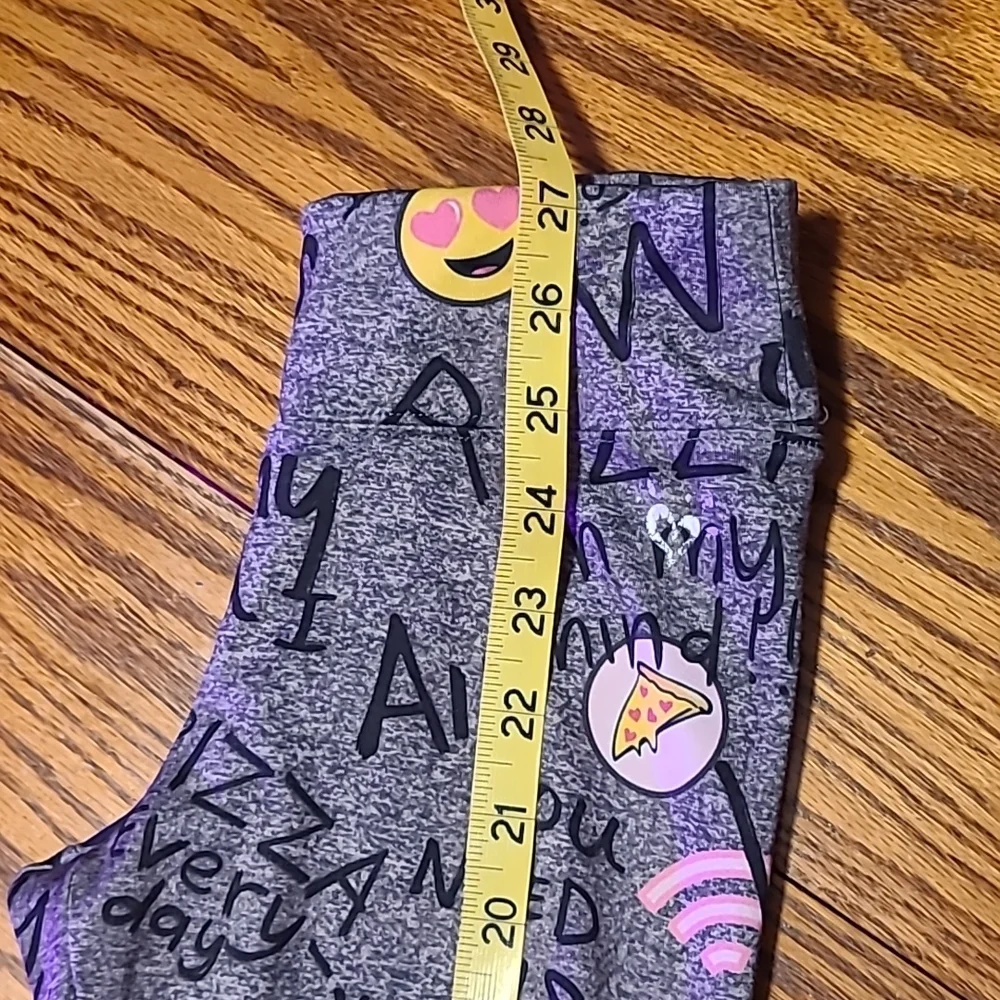 Justice Emoji Pizza Leggings / Pants